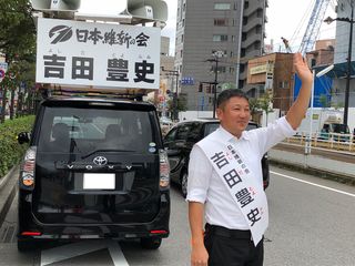 JR富山駅前で JR富山駅前で
